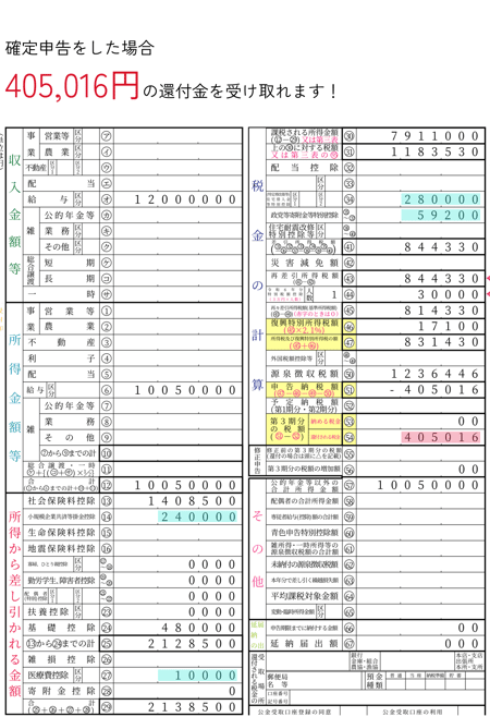 1_確定申告あり不動産なし